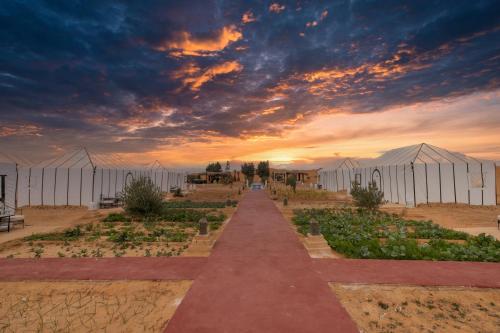 Amanecer o atardecer desde el tented camp o alrededores
