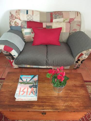 Posezení v ubytování Worcester Gallery Cottage