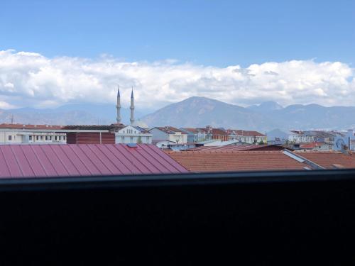 Γενική θέα στο βουνό ή θέα στο βουνό από  αυτό το ξενοδοχείο διαμερισμάτων