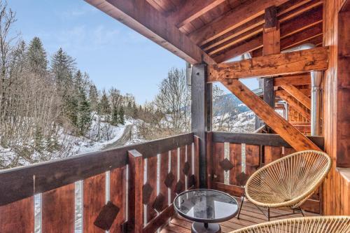 Gallery image of Cozy 2-bedroom with balcony nearby Megève center Welkeys in Megève