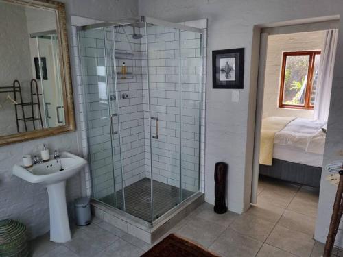 Koupelna v ubytování La Bamba