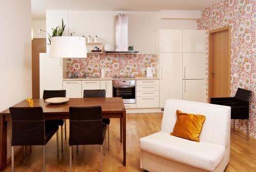 Kuhinja ili čajna kuhinja u objektu Apartamentai Nr.24