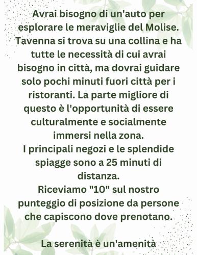 a paragraph of text on a white background at Ancient Stone 'Casa Rosa'- Sea and Mountain View Tranquil Borgo in Tavenna