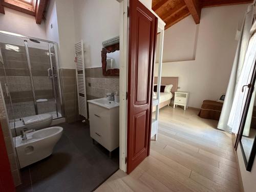 Kúpeľňa v ubytovaní NG Guest House il RIS
