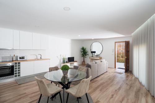 Dining area sa apartment