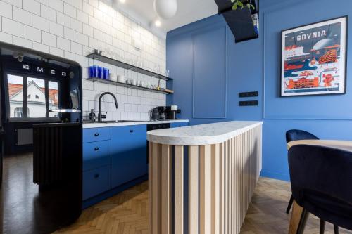 Fotografia z galérie ubytovania Blue Door Apartment, Świętojańska, Śródmieście v destinácii Gdynia