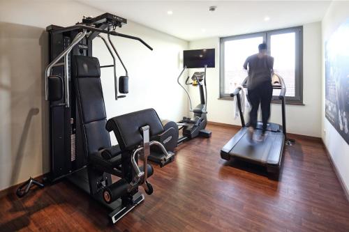 
The fitness center and/or fitness facilities at Hotel Krone ****S
