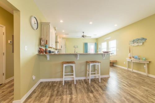 Kuchyň nebo kuchyňský kout v ubytování Beach Happy