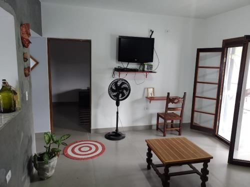 Телевизия и/или развлекателен център в Casa Peruibe Paraiso