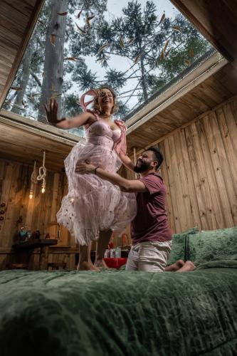 Tetamu yang menginap di Cabana da Árvore e Cabana Retrô - ForestPlace