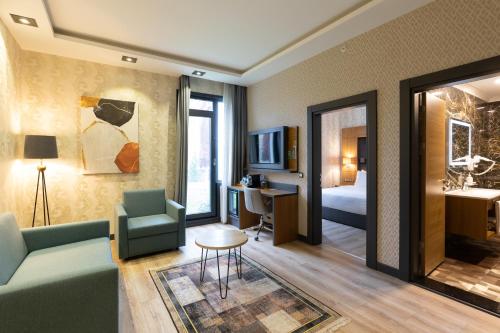 Χώρος καθιστικού στο Holiday Inn - Trabzon-East by IHG