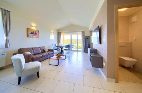 Khu vực ghế ngồi tại Apartments ROYAL