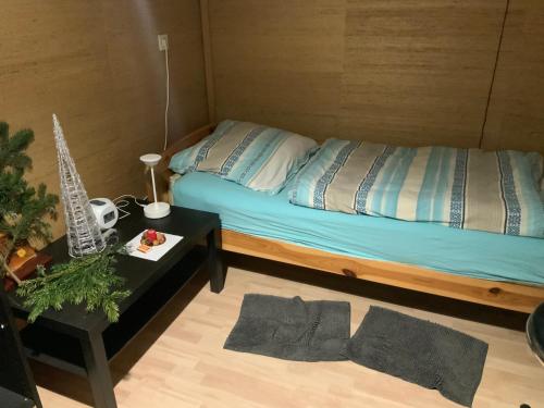 Katil atau katil-katil dalam bilik di Schöne Wohnung mit Balkon Non-Smoking