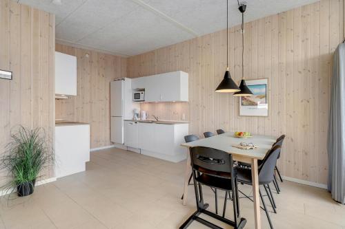 Dapur atau dapur kecil di Lalandia Søndervig