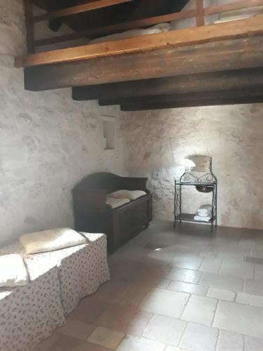 Ruang duduk di Fontana Vecchia B&B