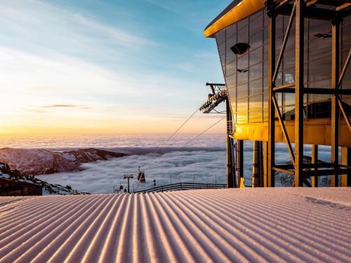 a view from the top of a snow covered mountain at Dream Apartments No.202 - Right in the heart of Tále in Tale