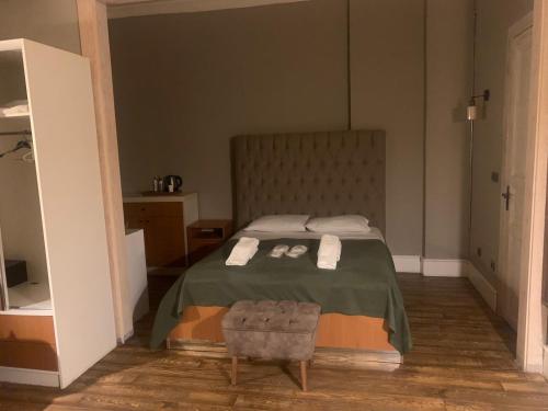 Ένα ή περισσότερα κρεβάτια σε δωμάτιο στο Berfinn Hotel Beşiktaş