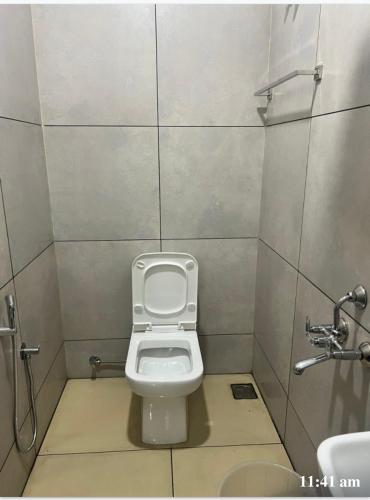 Koupelna v ubytování LEMER SUITES