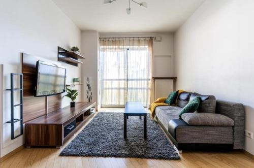 Fotografia z galérie ubytovania Close-Golden Apartments Warsaw - Big and Bright Apartment in Platinum Towers- Browary- Grzyb61A vo Varšave