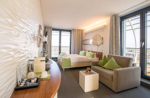 Posezení v ubytování Hotel Fährhaus