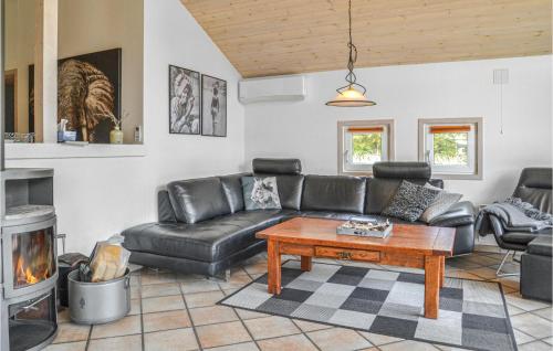Posezení v ubytování Holiday Home Søren Lassens Vænge Denm
