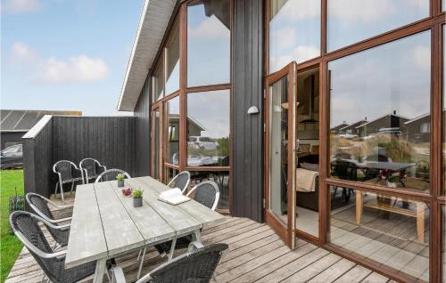 Balkón nebo terasa v ubytování Holiday Home Klitengene Ulfborg Vi