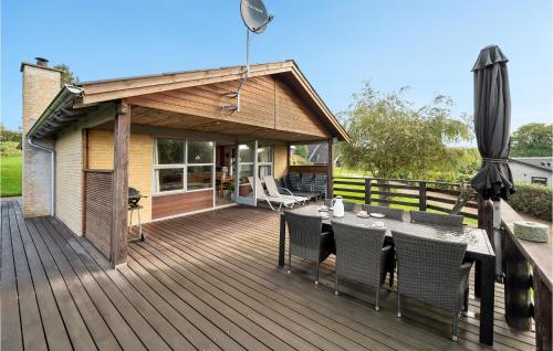 Μπαλκόνι ή βεράντα στο Holiday Home Eskovvej
