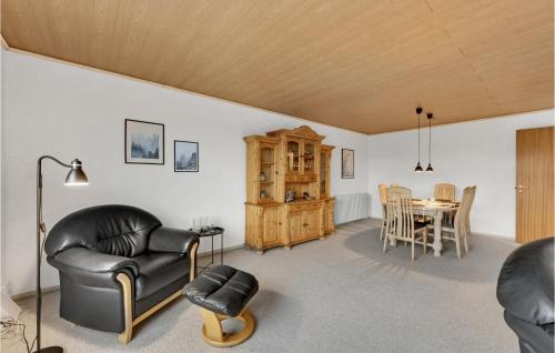 Posezení v ubytování 3 Bedroom Lovely Home In Ulfborg