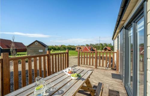 Balkón nebo terasa v ubytování 2 Bedroom Nice Home In Ulfborg