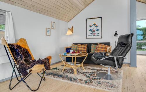 Posezení v ubytování Three-Bedroom Holiday Home In Slagelse
