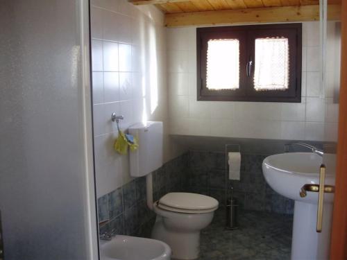 Koupelna v ubytování attico su mare
