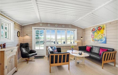 Posezení v ubytování Holiday Home Venøvej Højslev Denm
