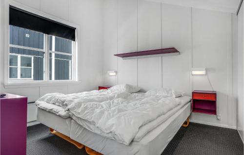 Postel nebo postele na pokoji v ubytování Hummeren 116