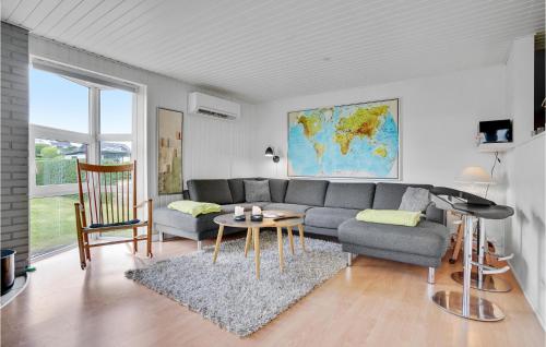 Χώρος καθιστικού στο Holiday Home Grønningen Hejls X