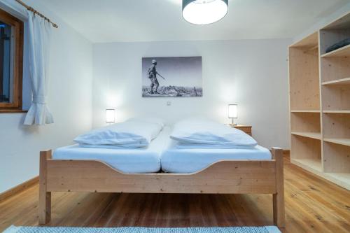 Haus Buachwaldにあるベッド