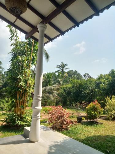 Jardín al aire libre en FENDI eco lodge