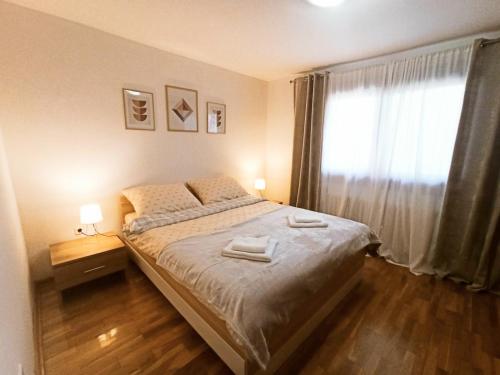 Postel nebo postele na pokoji v ubytování Kuća za odmor La Mia Casa