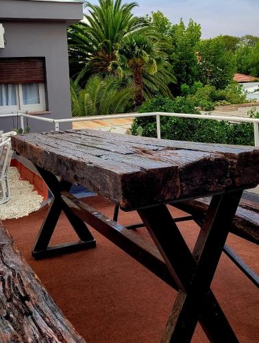 Balkón nebo terasa v ubytování Privilegio Hostel