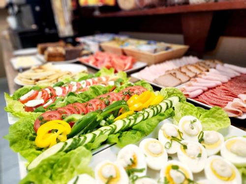 Mad på bed and breakfast-stedet eller i nærheden