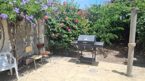 Gril dostupný pro hosty v prázdninového domu