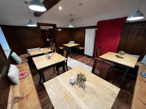 Posezení v ubytování Gästezimmer Grundmühle