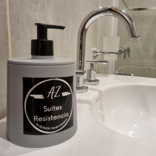 a bottle of thrifty thrifty thrifty thrifty thrifty thrifty thr at AZ Suites Resistencia in Resistencia