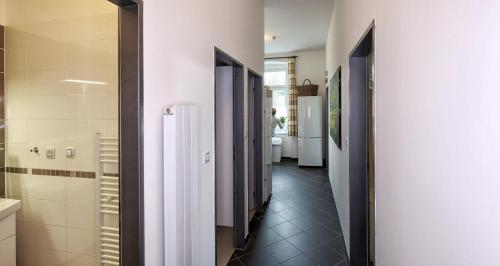 a corridor of a bathroom with at Apartmány U Aloise in Dolní Morava