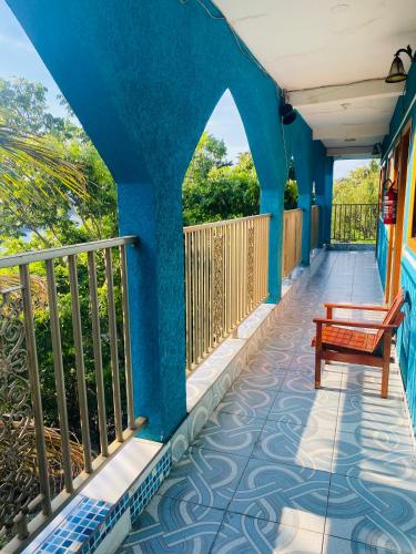 Un balcón o terraza en Pousada 277
