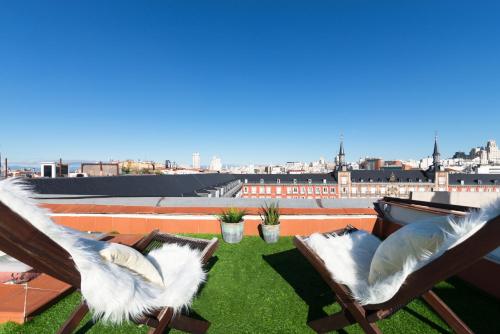 Historic penthouse Plaza Mayor in Madrid