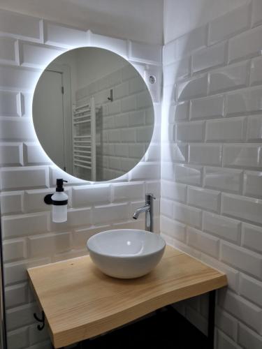 Ένα μπάνιο στο Apartamento La Fragua 1
