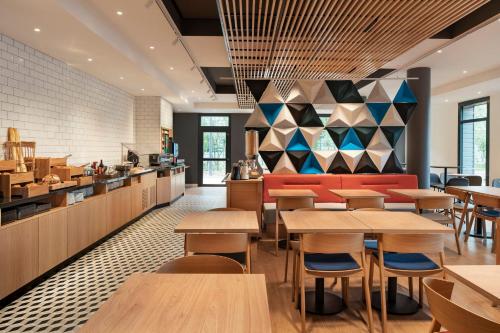 Et opholdsområde på Holiday Inn Express - Marne-la-Vallée Val d'Europe by IHG