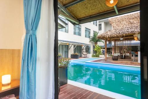 Bazén v ubytování Siargao Seasky Resort nebo v jeho okolí