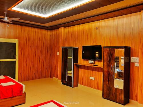 TV a/nebo společenská místnost v ubytování Kyarki Resort