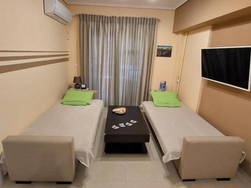 Кровать или кровати в номере Apollo 1 - Luxury Apartment